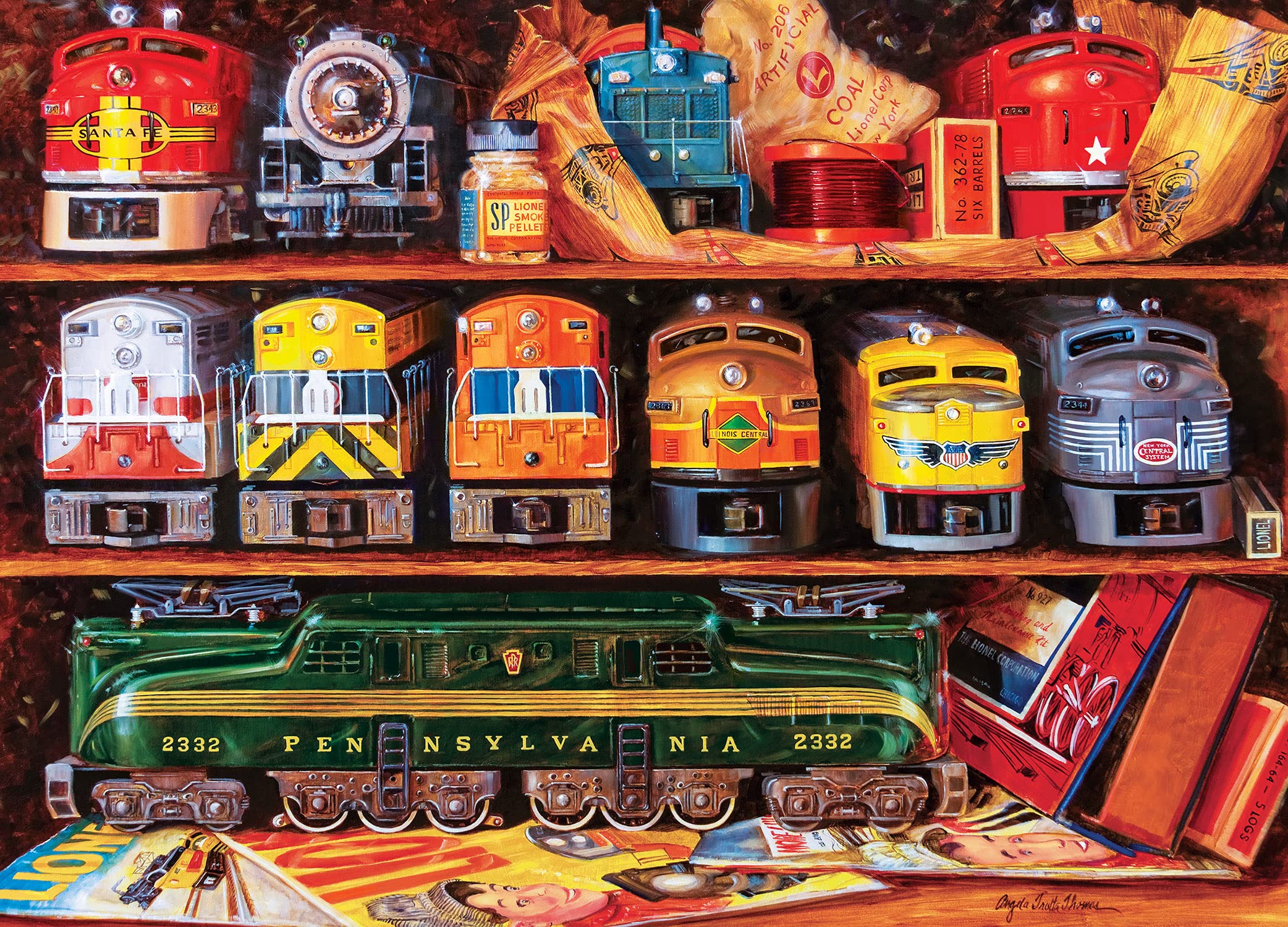Foto 2 | Rompecabezas Masterpieces, 1000 Piezas, Estantes Bien Surtidos - Venta Internacional.