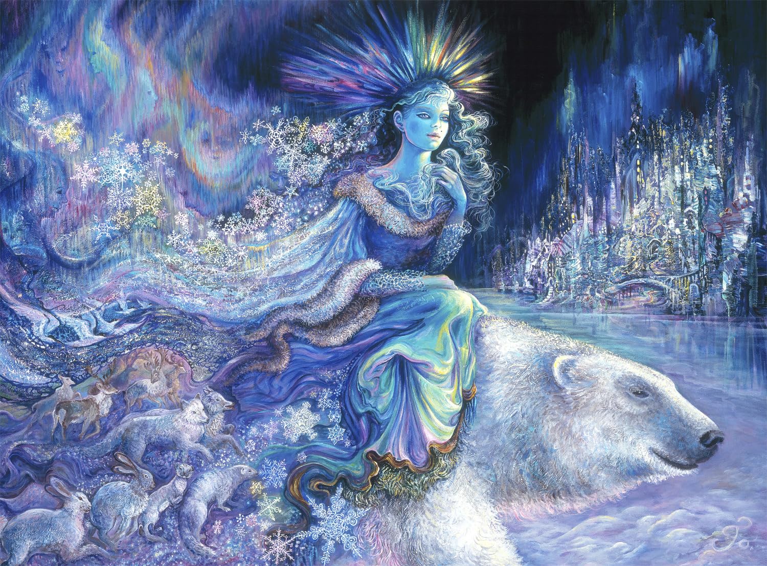 Rompecabezas Buffalo Games Josephine Wall Polar Princess - Venta Internacional.