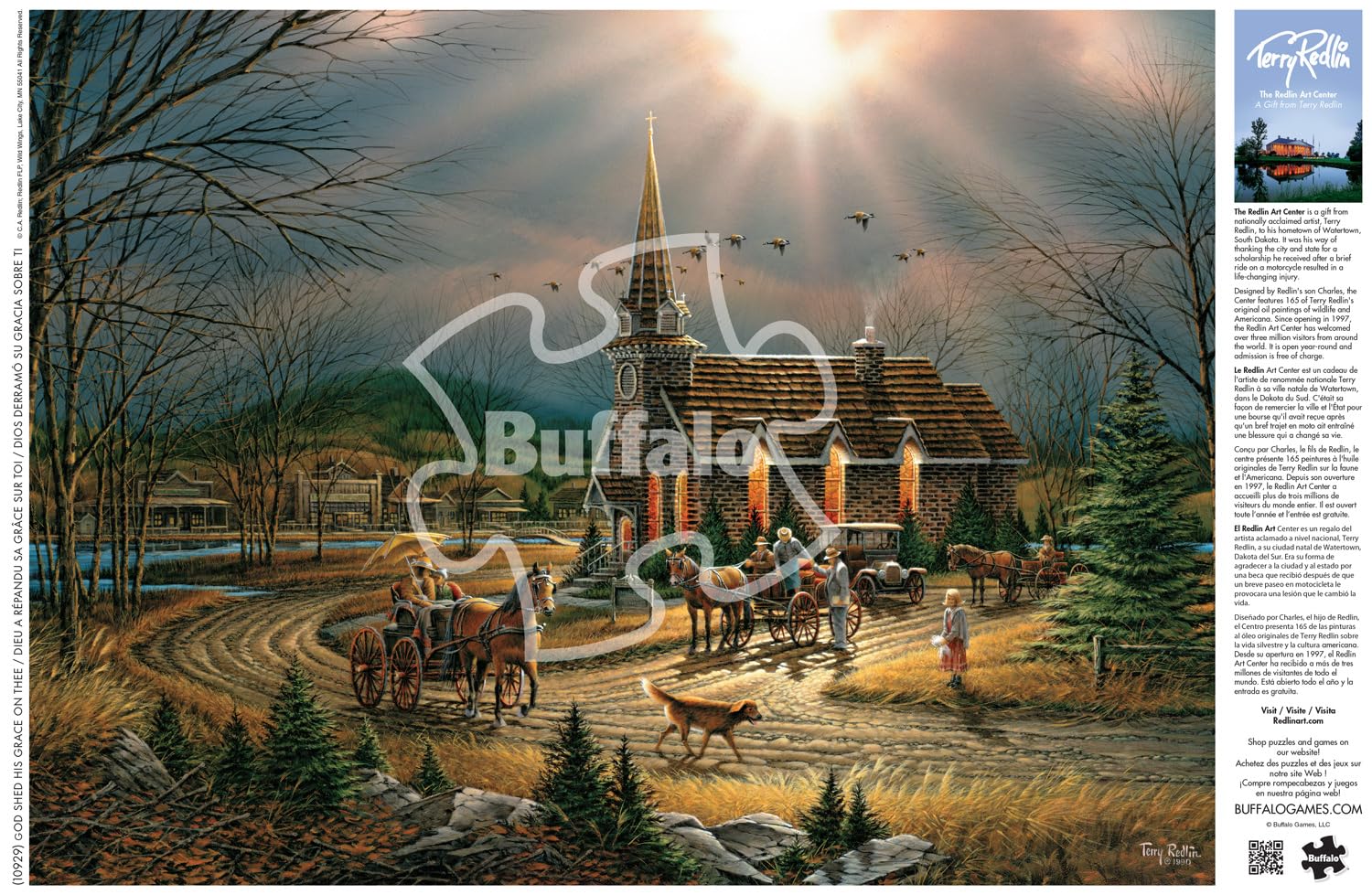 Foto 5 | Rompecabezas Buffalo Games Terry Redlin 1000 Piezas - Venta Internacional.