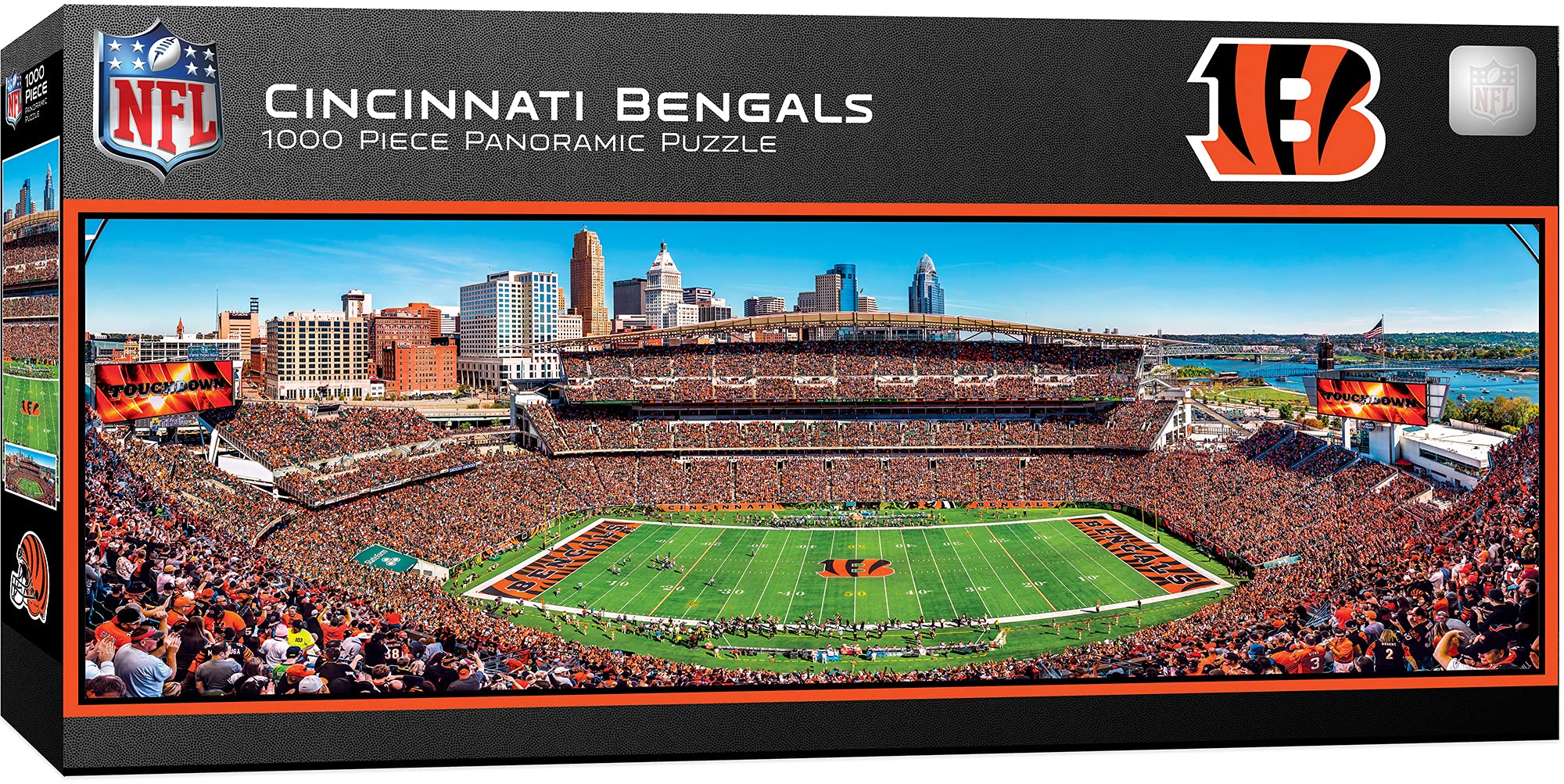 Rompecabezas Masterpieces Nfl Cincinnati Bengals Stadium - Venta Internacional.