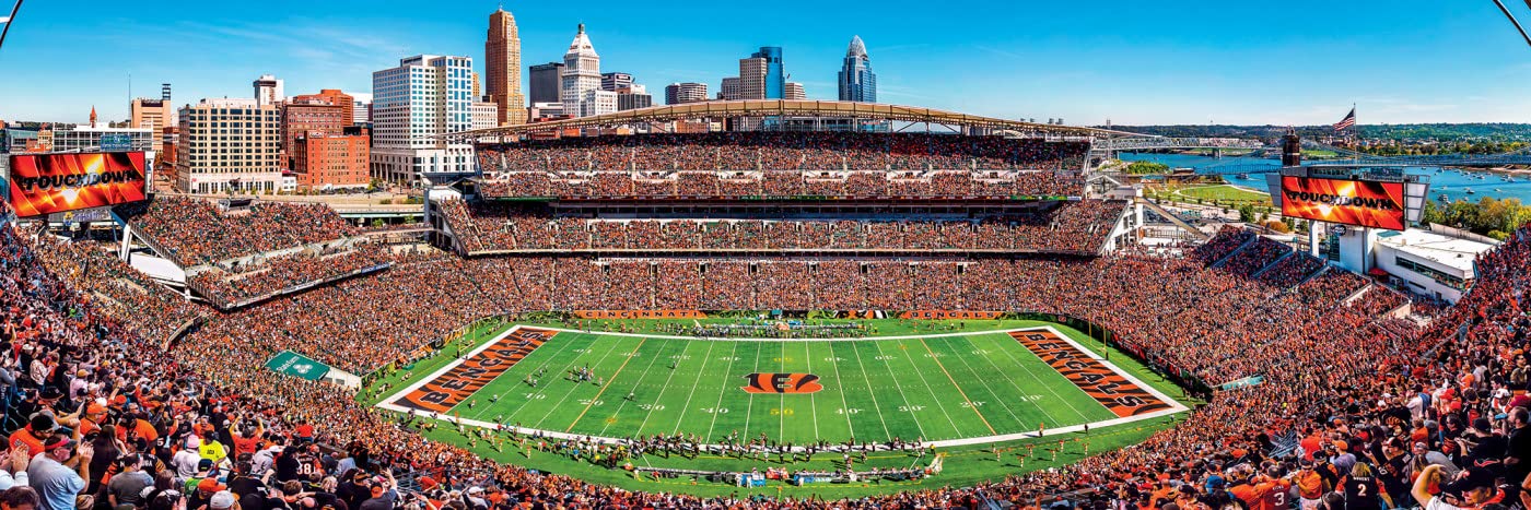 Foto 3 pulgar | Rompecabezas Masterpieces Nfl Cincinnati Bengals Stadium - Venta Internacional.