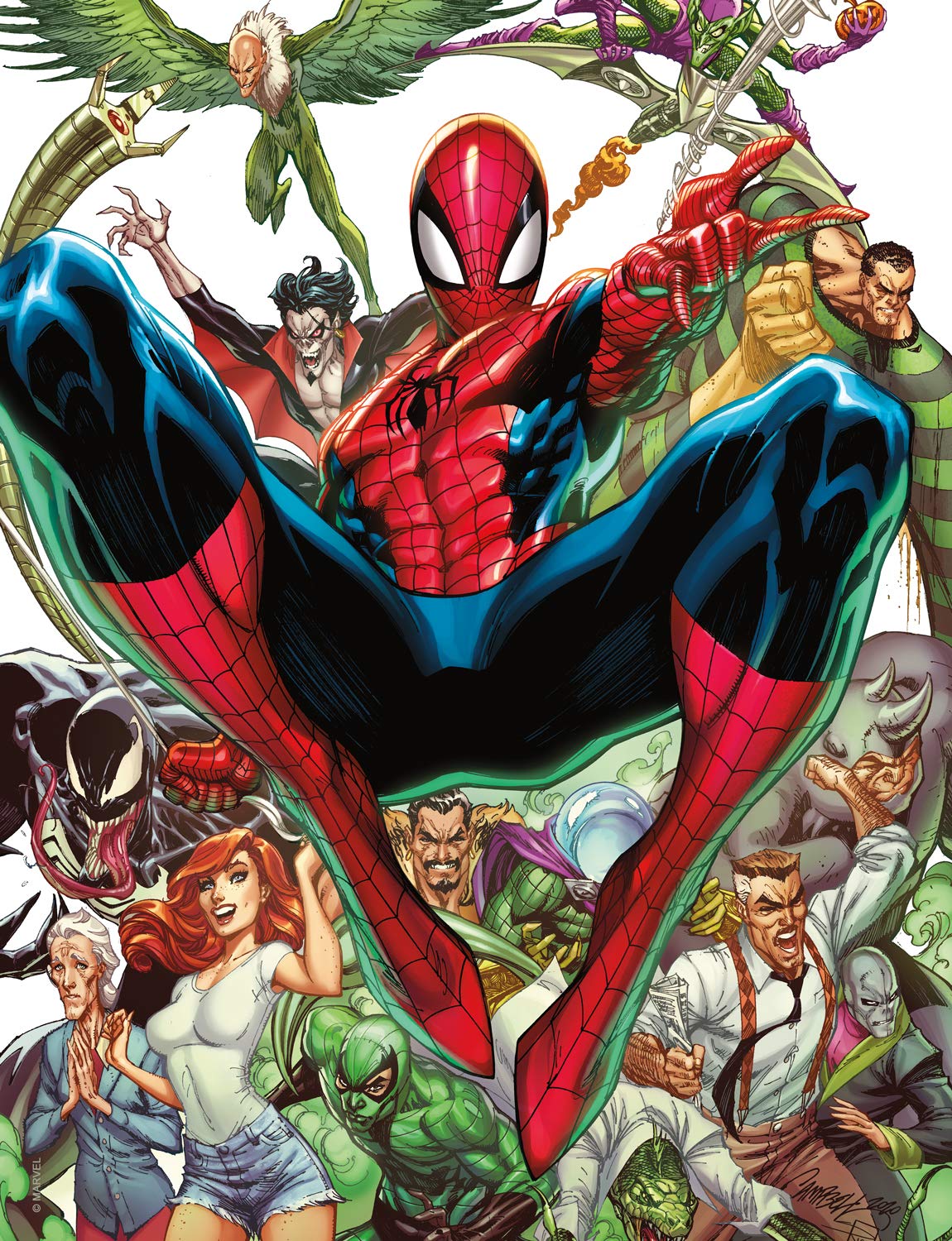 Foto 4 | Rompecabezas Buffalo Games Marvel 4 En 1 Para Adultos - Venta Internacional.