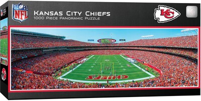 Foto 1 | Rompecabezas Masterpieces Nfl Kansas City Chiefs, 1000 Unidades - Venta Internacional.