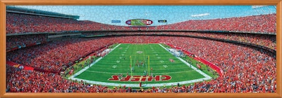 Foto 4 | Rompecabezas Masterpieces Nfl Kansas City Chiefs, 1000 Unidades - Venta Internacional.