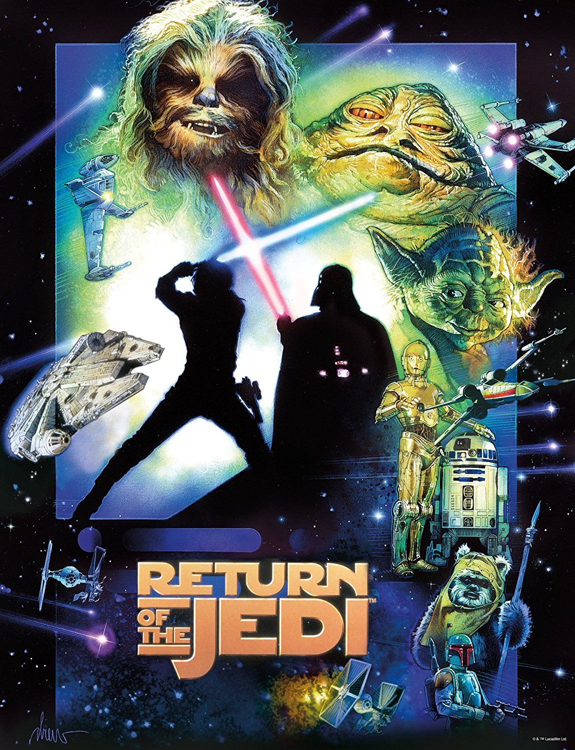 Foto 8 pulgar | Rompecabezas Buffalo Games Star Wars 4 En 1 Para Adultos - Venta Internacional.