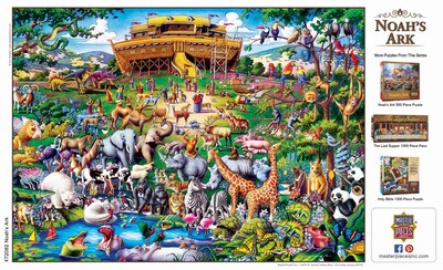 Foto 4 | Rompecabezas Masterpieces Arca De Noé 1000 Piezas - Venta Internacional.