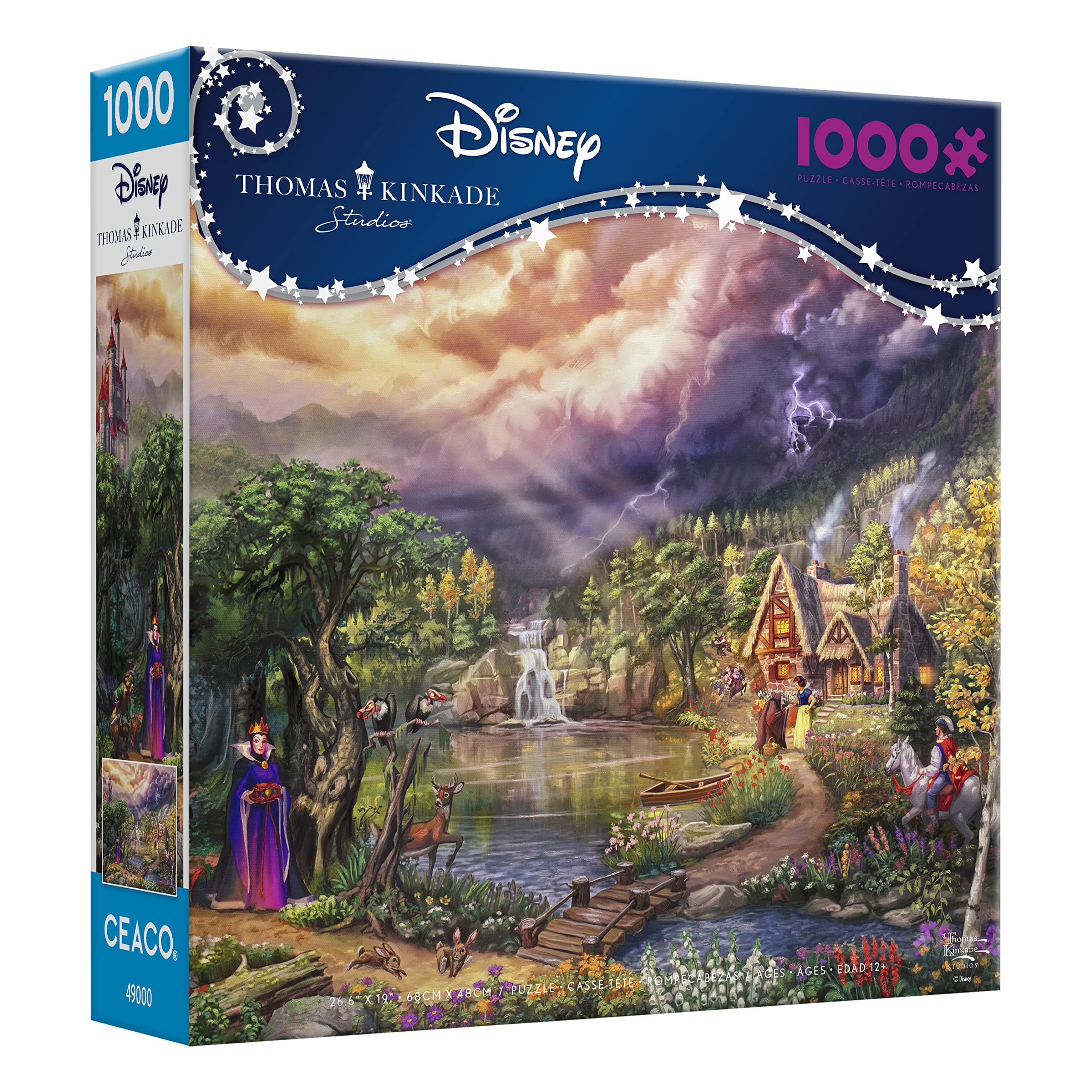 Foto 4 pulgar | Rompecabezas Ceaco Thomas Kinkade Disney Dreams 1000 Piezas - Venta Internacional.