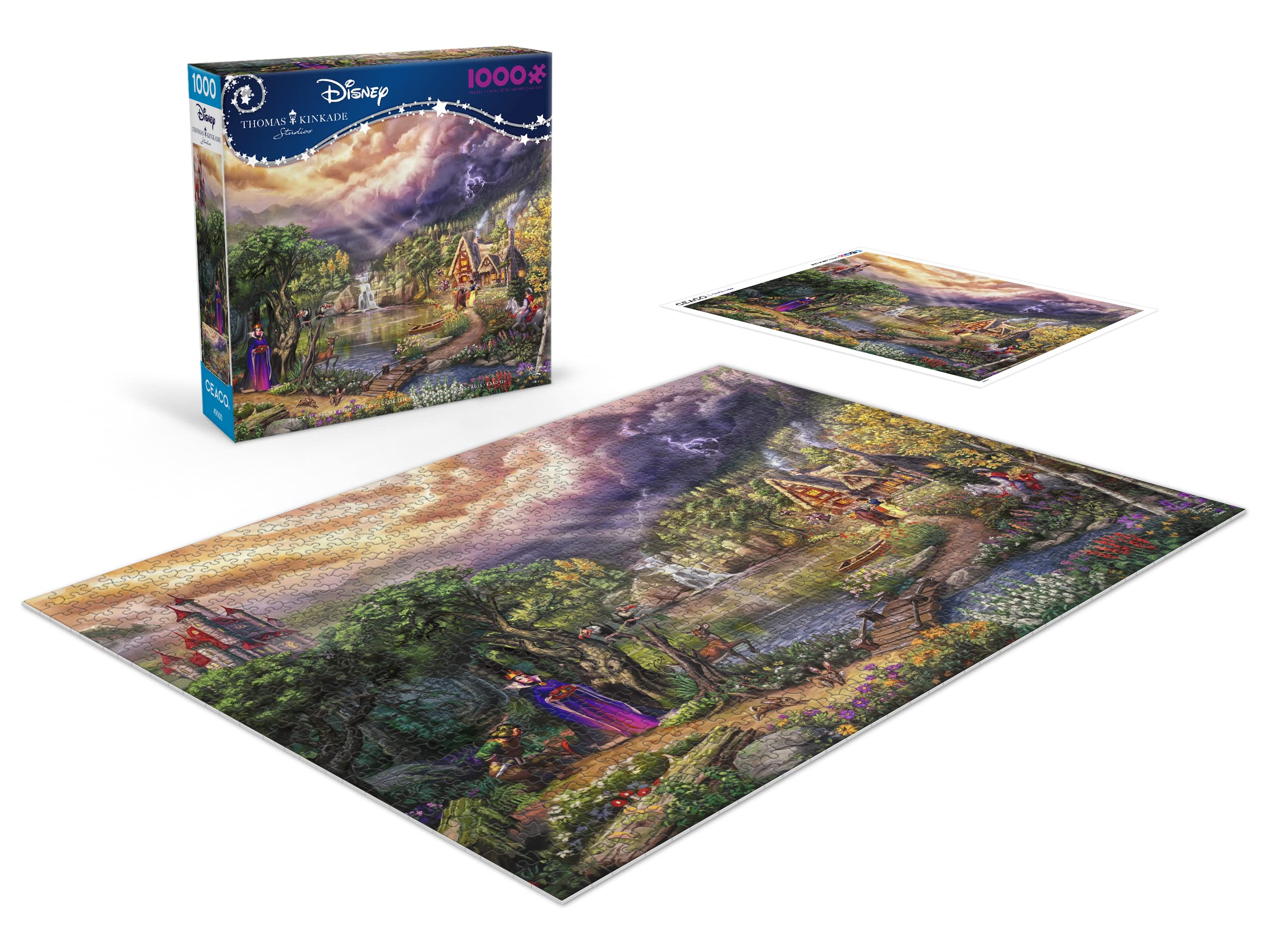 Foto 5 pulgar | Rompecabezas Ceaco Thomas Kinkade Disney Dreams 1000 Piezas - Venta Internacional.
