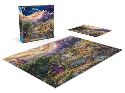 Foto 4 | Rompecabezas Ceaco Thomas Kinkade Disney Dreams 1000 Piezas - Venta Internacional.