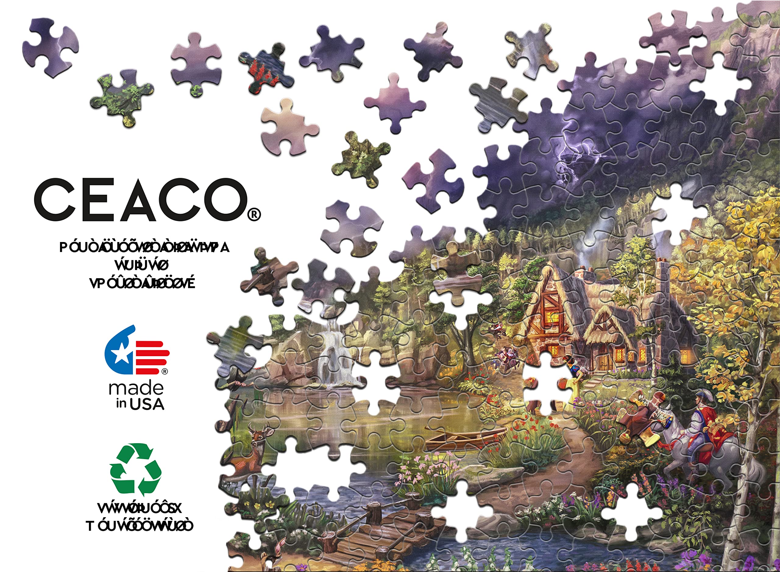 Foto 6 pulgar | Rompecabezas Ceaco Thomas Kinkade Disney Dreams 1000 Piezas - Venta Internacional.