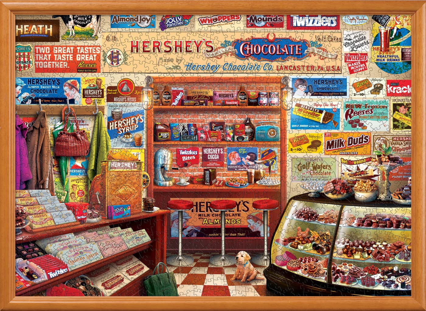 Foto 6 | Rompecabezas Masterpieces Hershey's Candy Shop 1000 Piezas - Venta Internacional.