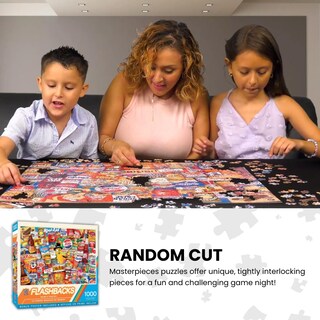 Foto 4 | Rompecabezas Masterpieces, 1000 Piezas, Alimentos Favoritos De Los Niños - Venta Internacional.