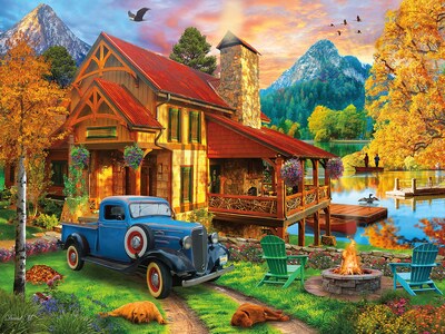 Foto 2 | Rompecabezas Ceaco David Maclean The Getaway 750 Piezas - Venta Internacional.