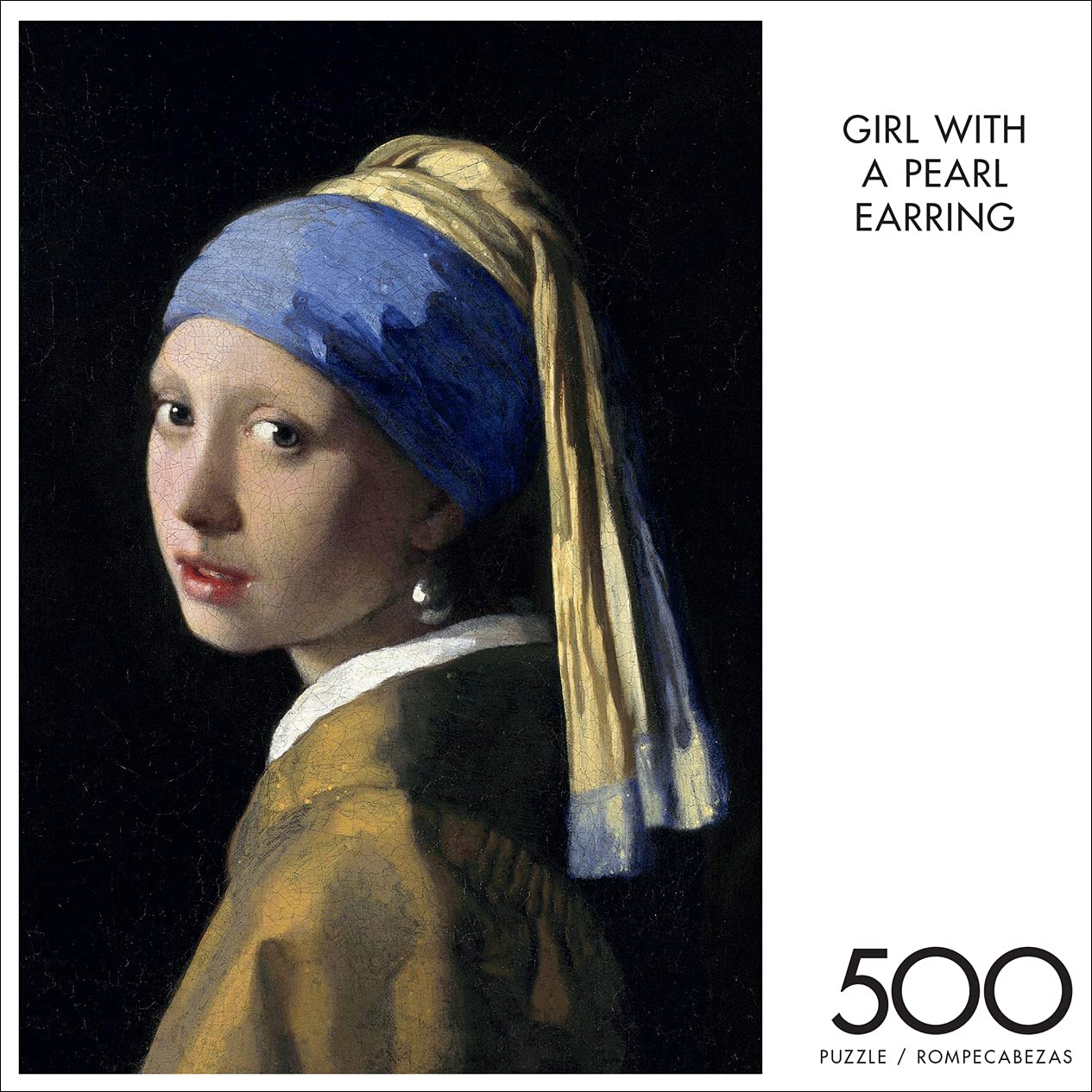 Foto 3 | Pendientes Con Forma De Rompecabezas Buffalo Games Girl With The Pearl, 500 Unidades - Venta Internacional.