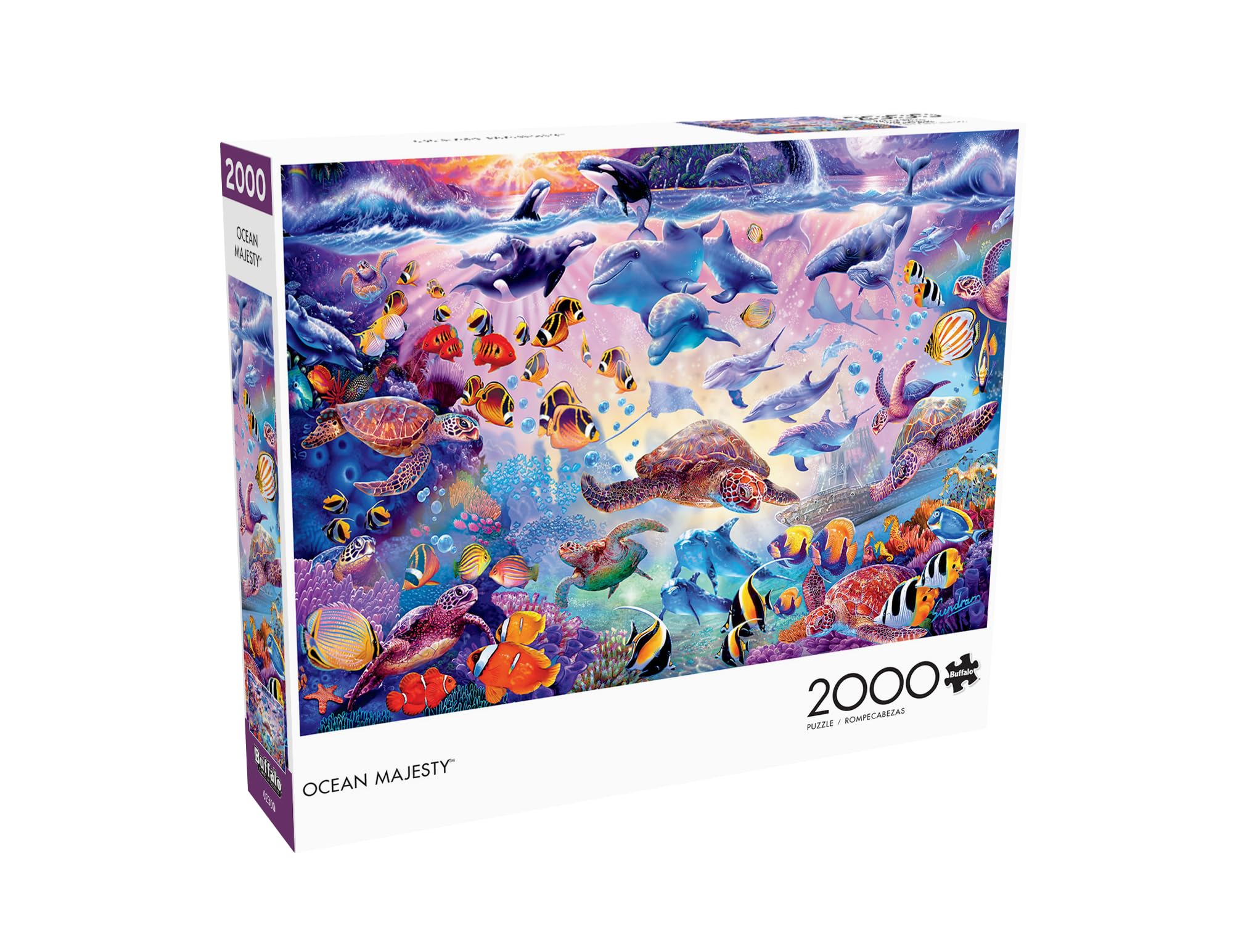 Foto 4 pulgar | Rompecabezas Buffalo Games Ocean Majesty 2000 Piezas - Venta Internacional.