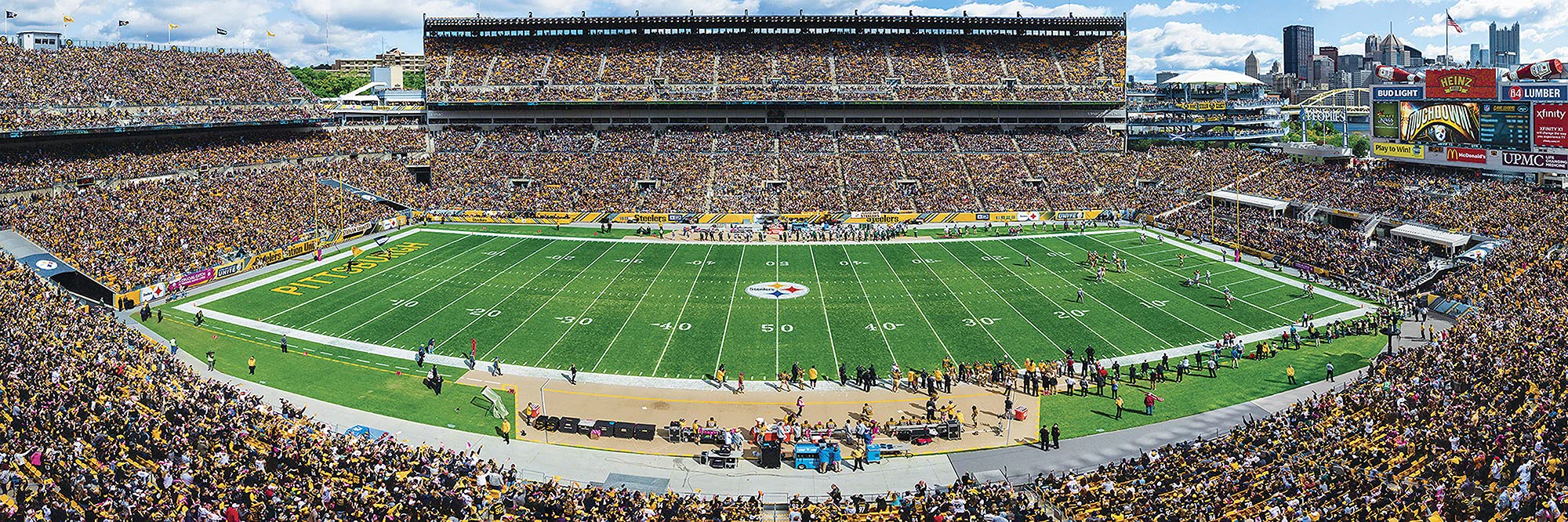 Foto 3 pulgar | Rompecabezas Masterpieces Nfl Pittsburgh Steelers 1000 Piezas - Venta Internacional.