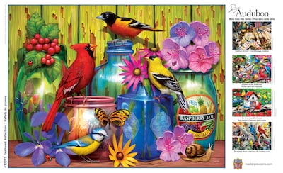 Foto 7 | Rompecabezas Masterpieces Feathered Reflections, 300 Piezas - Venta Internacional.