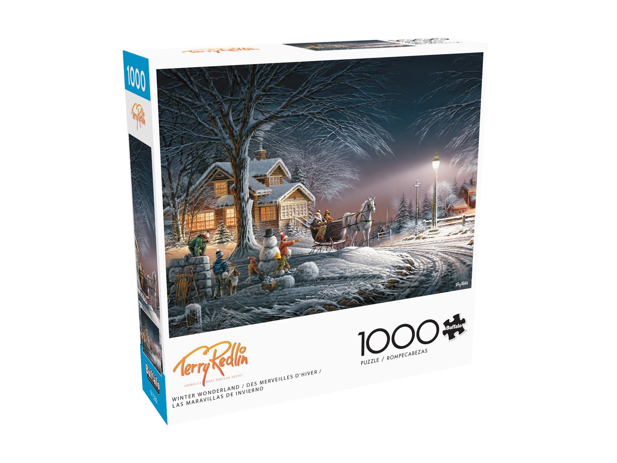 Foto 4 pulgar | Rompecabezas Buffalo Games Terry Redlin Winter 1000 Piezas - Venta Internacional.