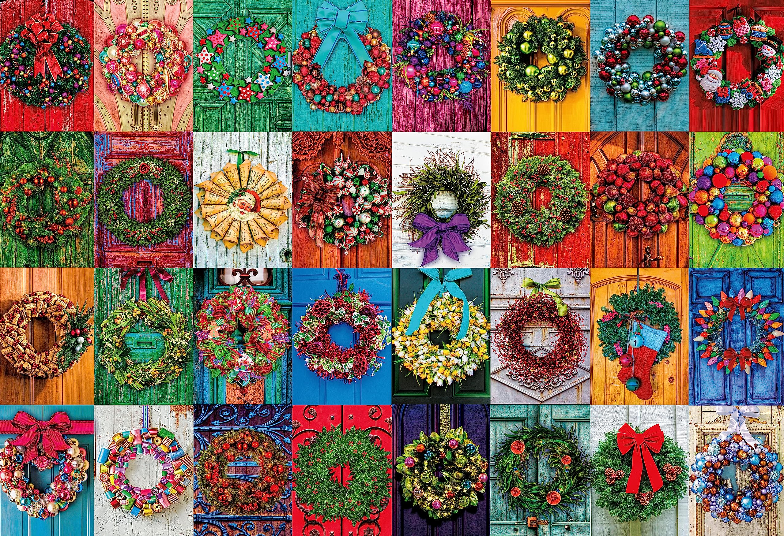 Foto 1 | Puzzle Ceaco Con Coronas Navideñas De 2000 Piezas - Venta Internacional.
