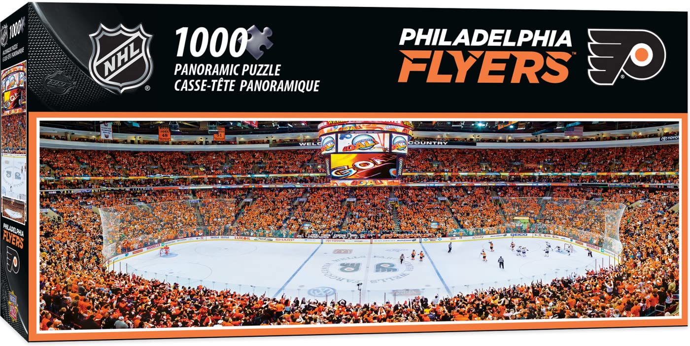 Rompecabezas Masterpieces Nhl Philadelphia Flyers, 1000 Unidades - Venta Internacional.