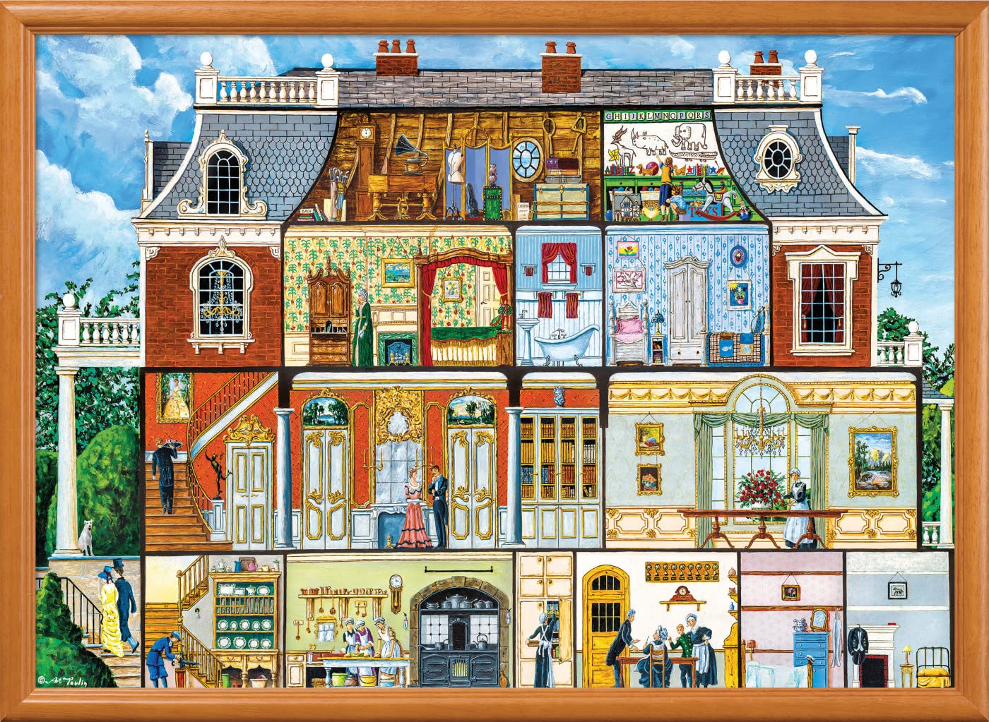 Foto 4 | Rompecabezas Masterpieces Walden Manor House 1000 Piezas - Venta Internacional.