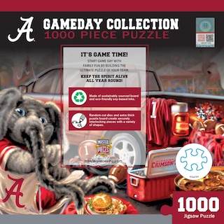 Foto 3 | Rompecabezas Masterpieces Ncaa Alabama Crimson Tide 1000 Piezas - Venta Internacional.