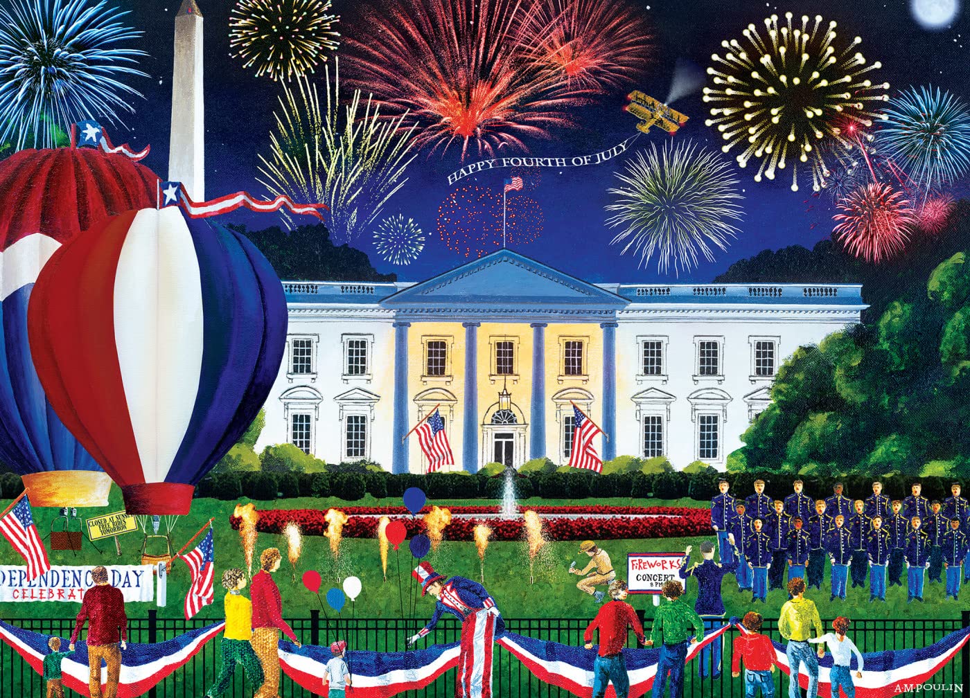Foto 8 pulgar | Rompecabezas Masterpieces White House Fireworks, 500 Piezas - Venta Internacional.