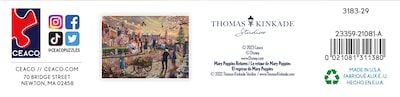 Foto 5 | Rompecabezas Ceaco Thomas Kinkade Disney Mary Poppins 1000 Piezas - Venta Internacional.