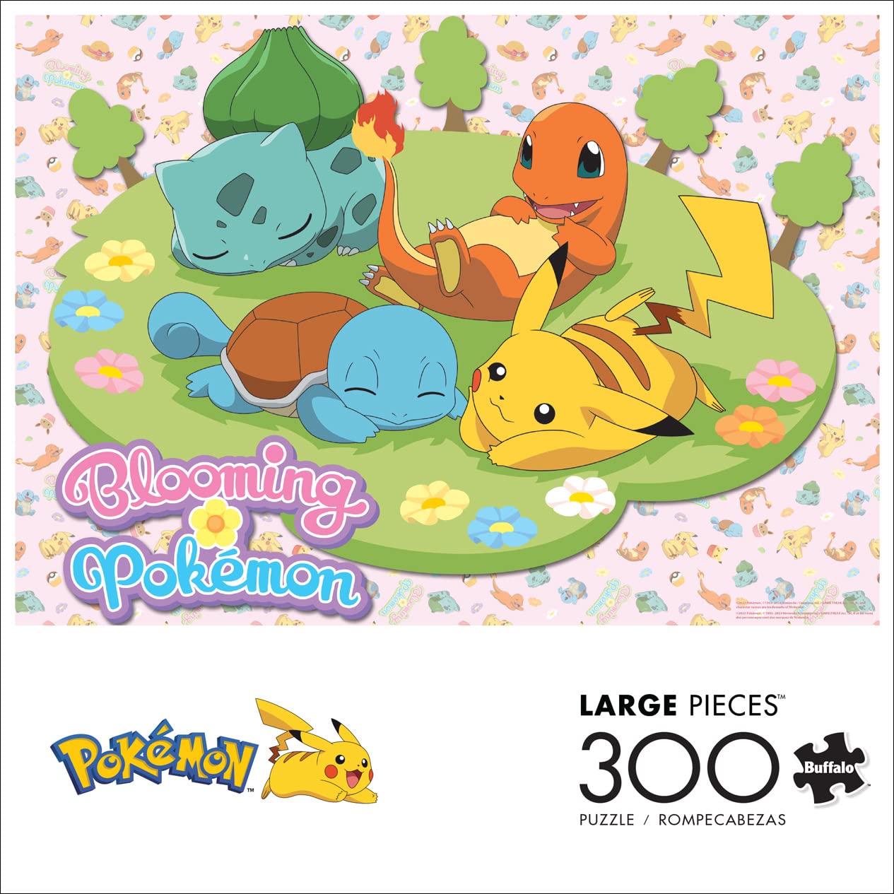 Foto 3 pulgar | Rompecabezas Buffalo Games Pokémon Blooming 300 Piezas - Venta Internacional.