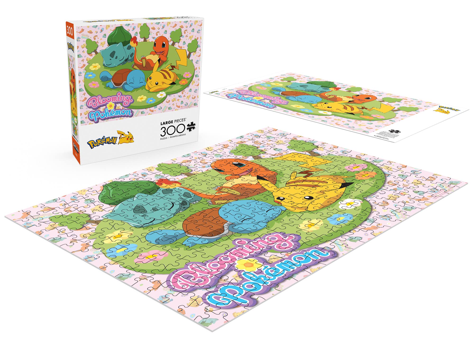 Foto 5 pulgar | Rompecabezas Buffalo Games Pokémon Blooming 300 Piezas - Venta Internacional.