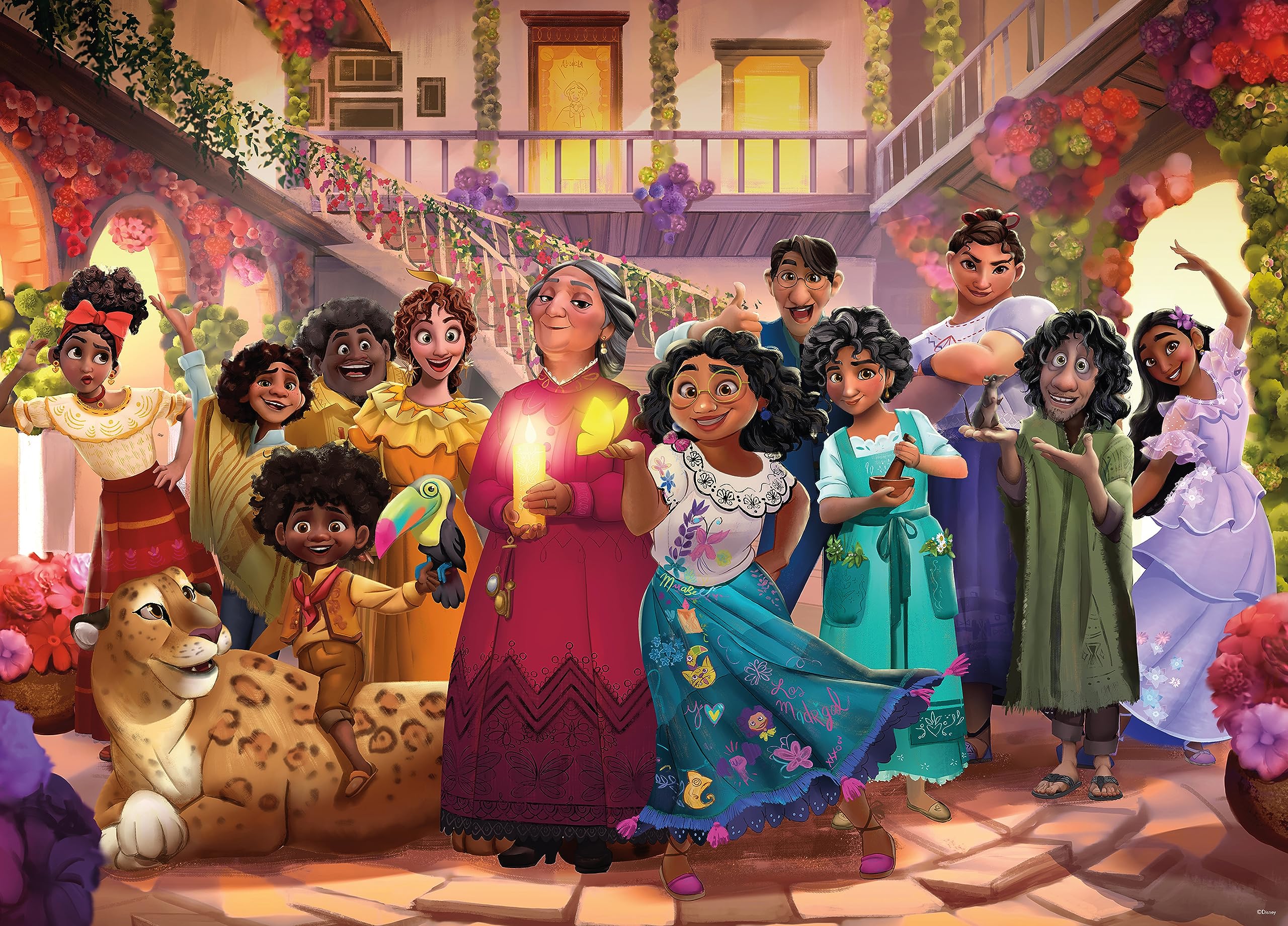Rompecabezas Ceaco Disney Encanto Family 1000 Piezas - Venta Internacional.
