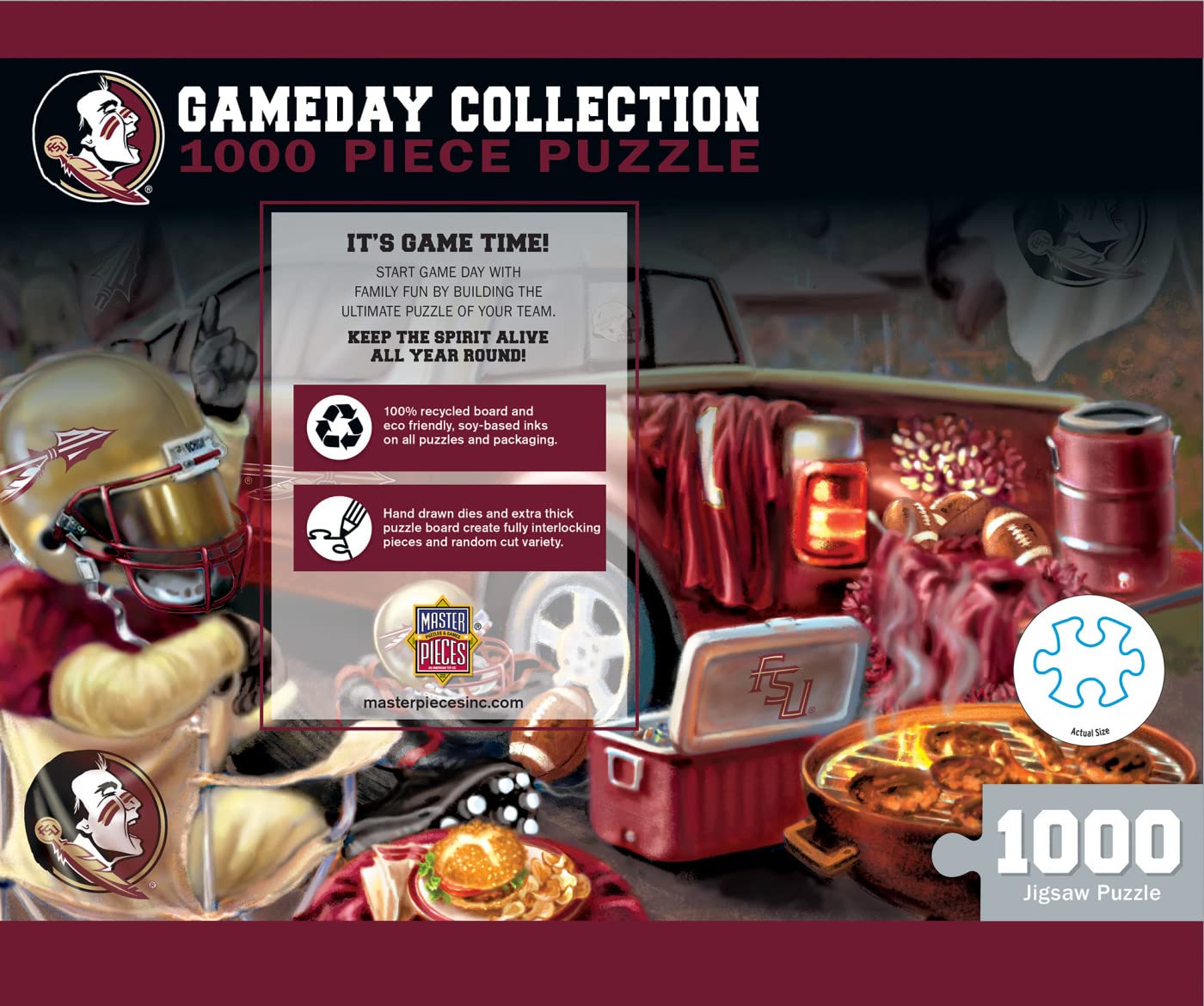 Foto 4 pulgar | Obras Maestras Del Rompecabezas Ncaa Florida State Seminoles - Venta Internacional.