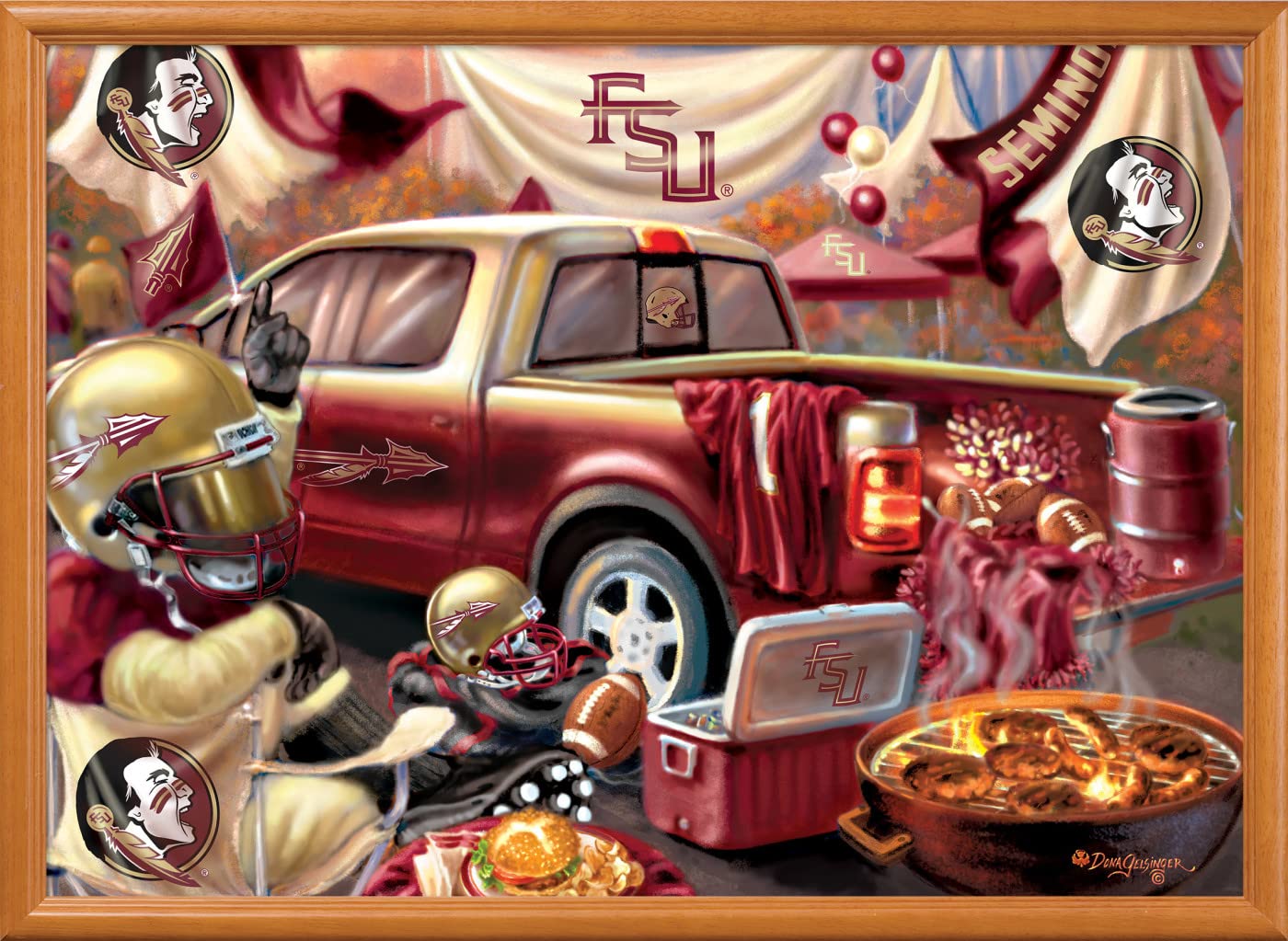 Foto 8 pulgar | Obras Maestras Del Rompecabezas Ncaa Florida State Seminoles - Venta Internacional.