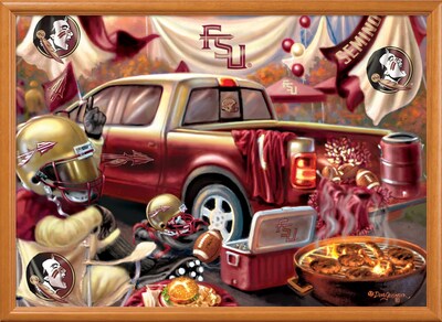 Foto 7 | Obras Maestras Del Rompecabezas Ncaa Florida State Seminoles - Venta Internacional.