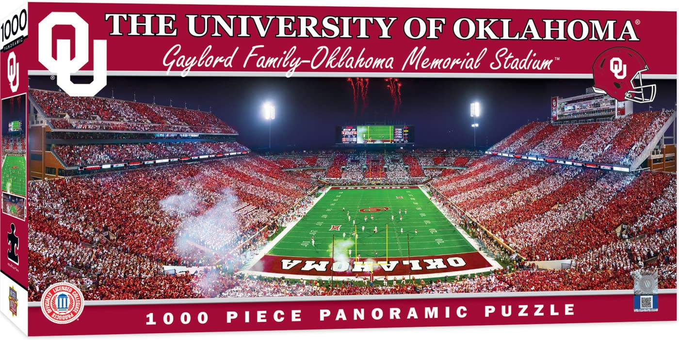 Rompecabezas Masterpieces Ncaa Oklahoma Sooners 1000 Piezas - Venta Internacional.