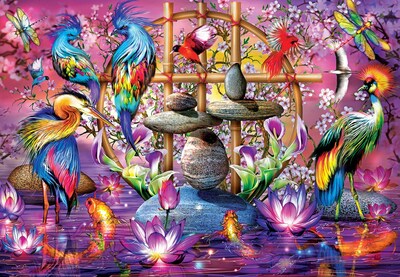 Foto 2 | Rompecabezas Masterpieces Fantasy In Flight (2000 Piezas) - Venta Internacional.