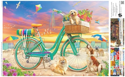 Foto 5 | Bicicleta De Playa Angelo Bonito De Jigsaw Games De Buffalo Games, 300 Unidades - Venta Internacional.