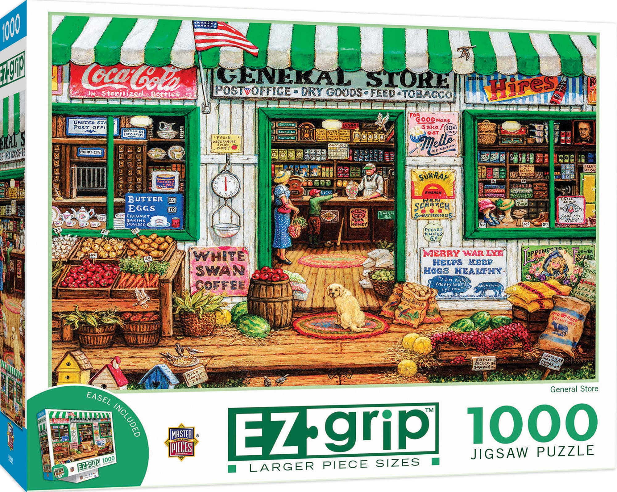 Rompecabezas Masterpieces General Store 1000 Piezas - Venta Internacional.