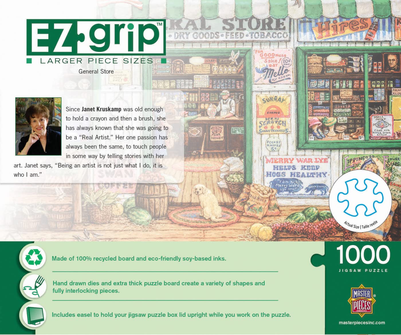 Foto 3 | Rompecabezas Masterpieces General Store 1000 Piezas - Venta Internacional.