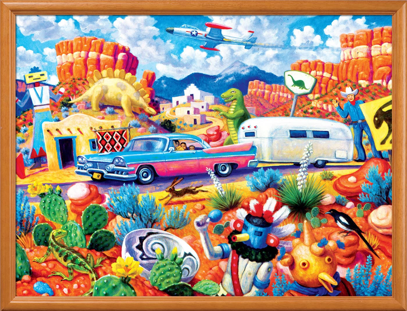 Foto 7 | Rompecabezas Masterpieces Fuera De Los Caminos Trillados 550 Piezas - Venta Internacional.