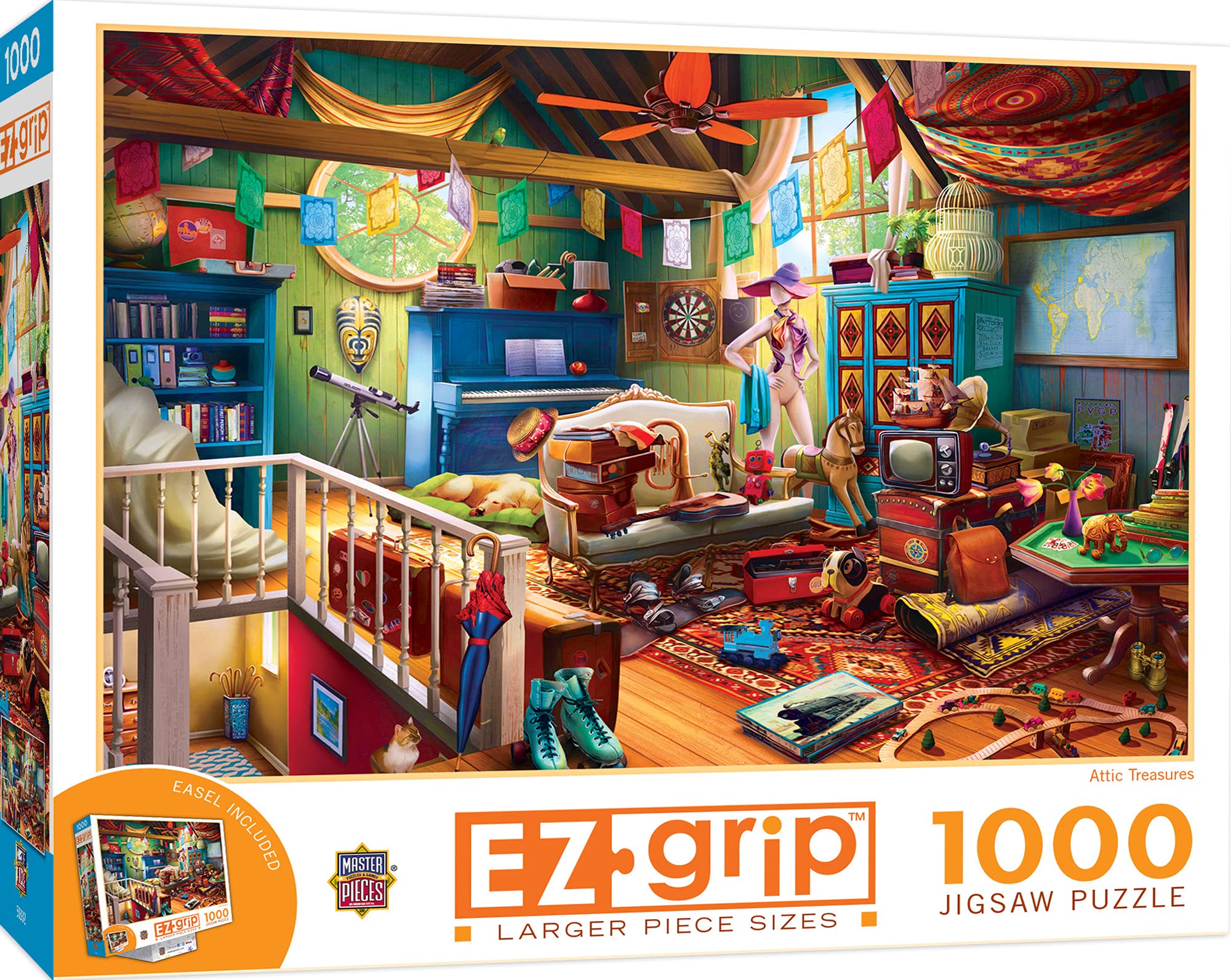 Foto 1 | Rompecabezas Masterpieces Attic Treasures 1000 Piezas - Venta Internacional.