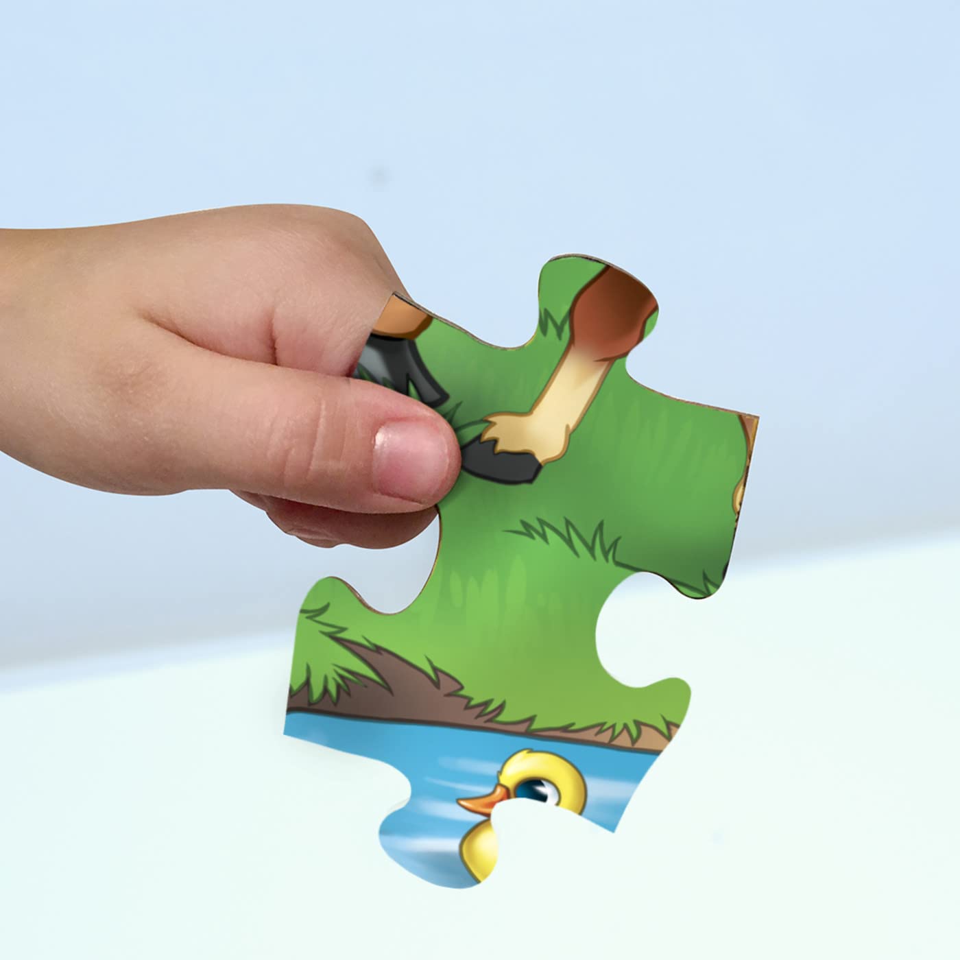 Foto 5 pulgar | Puzzle Masterpieces: El Mundo Del Arcoíris Que Brillan En La Oscuridad, 60 Piezas - Venta Internacional.