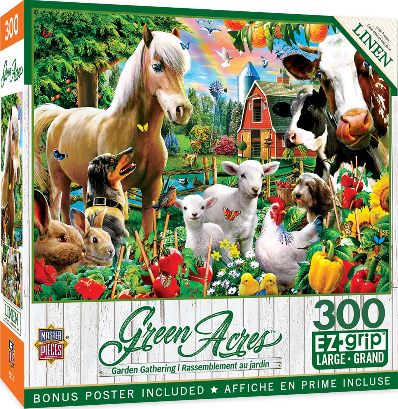 Rompecabezas Masterpieces Garden Gathering 300 Piezas - Venta Internacional.
