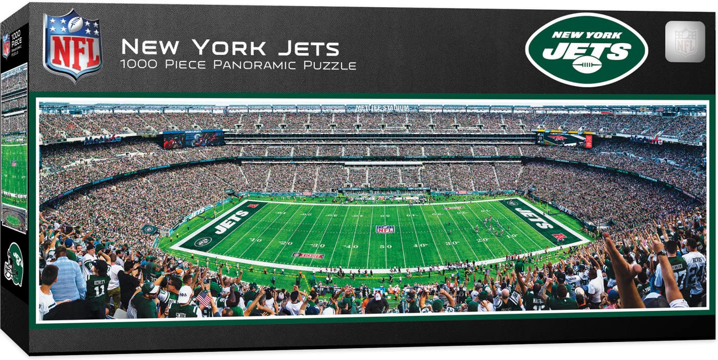 Rompecabezas Masterpieces Nfl New York Jets 1000 Piezas - Venta Internacional.