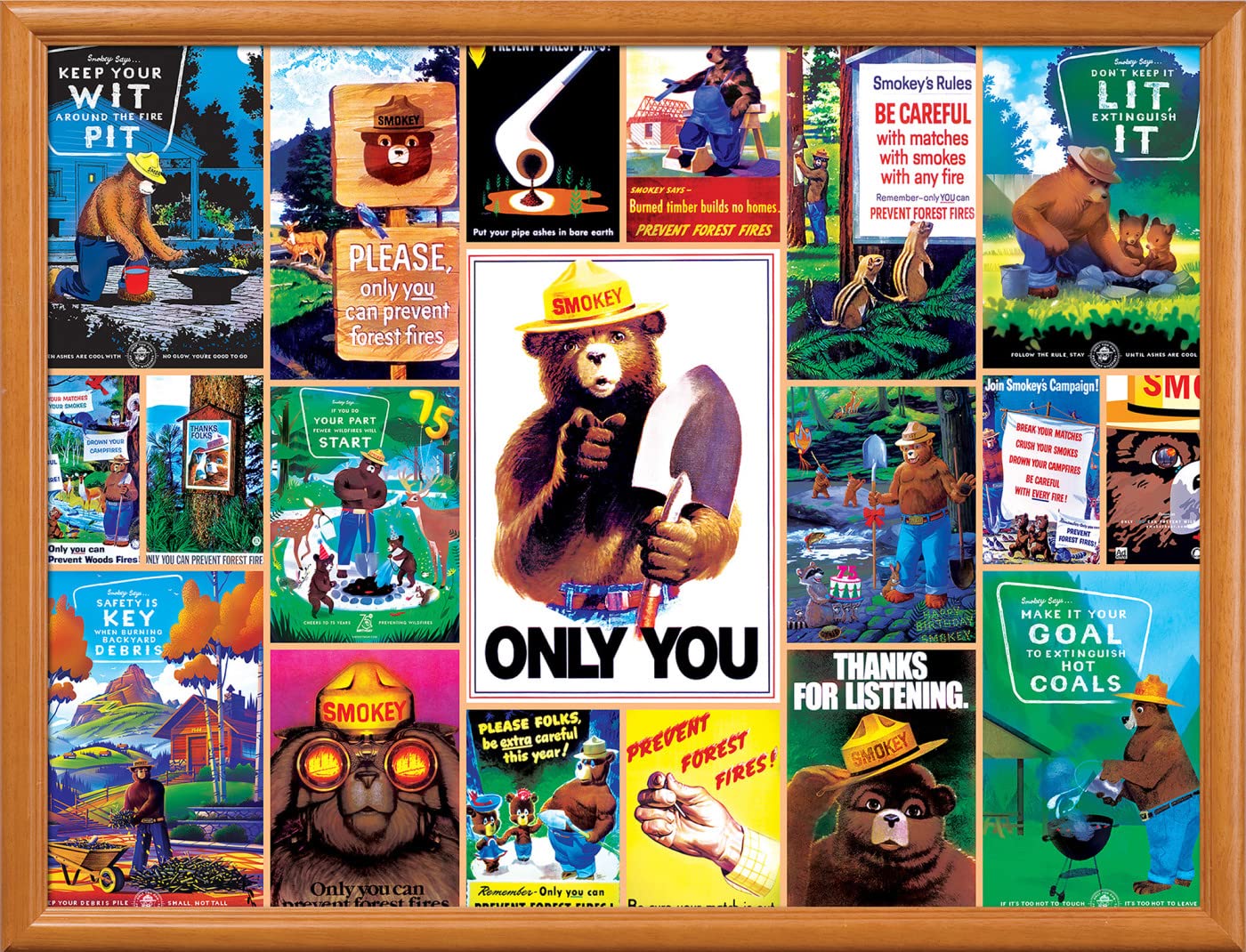 Foto 8 pulgar | Rompecabezas Masterpieces Smokey Bear 550 Piezas - Venta Internacional.