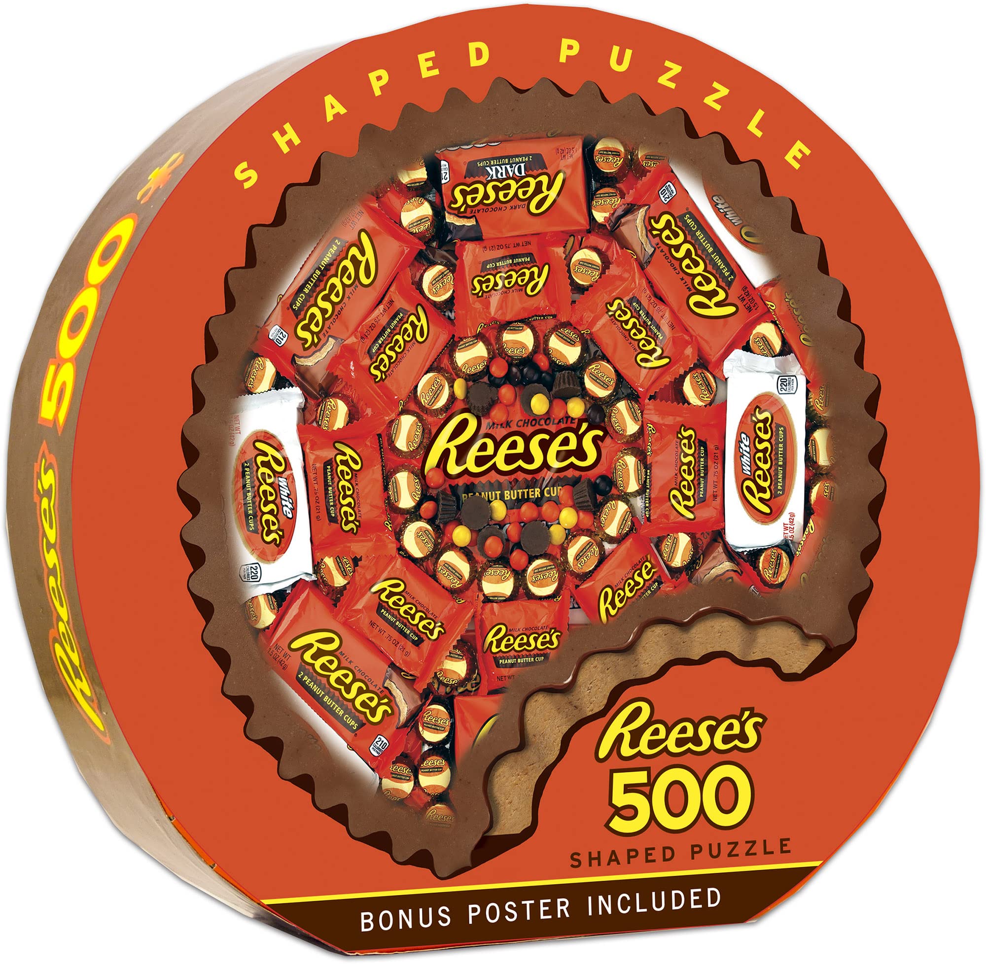 Foto 1 | Rompecabezas Masterpieces 500 Piezas Con Forma De Reese - Venta Internacional.