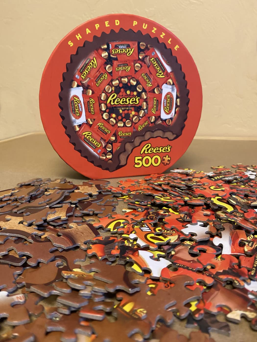 Foto 6 pulgar | Rompecabezas Masterpieces 500 Piezas Con Forma De Reese - Venta Internacional.