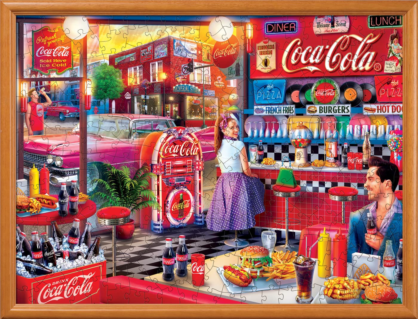Foto 6 pulgar | Jigsaw Puzzle Masterpieces, Fuente De Refresco De Coca-cola, 300 Unidades - Venta Internacional.