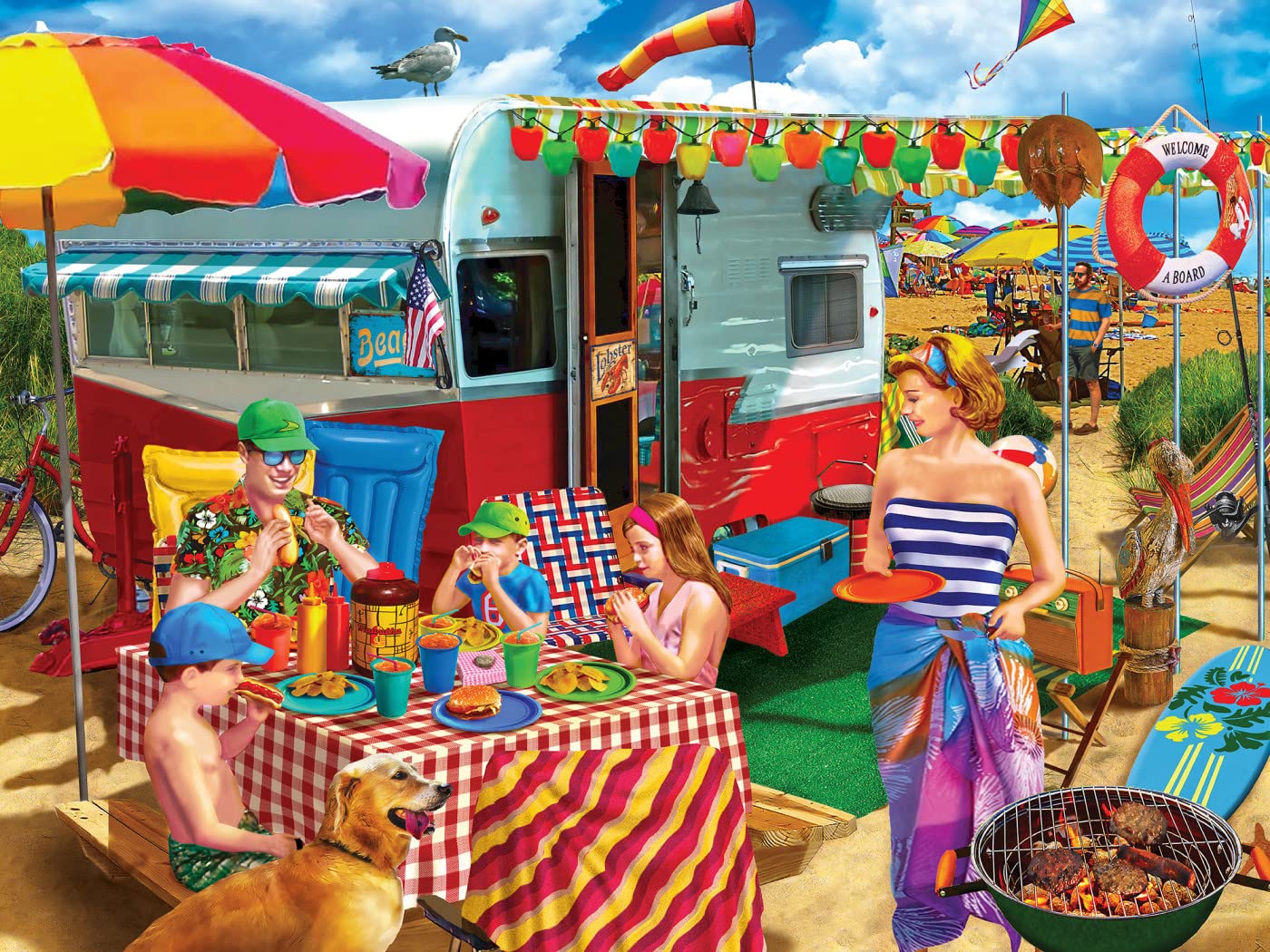 Foto 7 | Rompecabezas Masterpieces Trip To The Coast 300 Piezas - Venta Internacional.