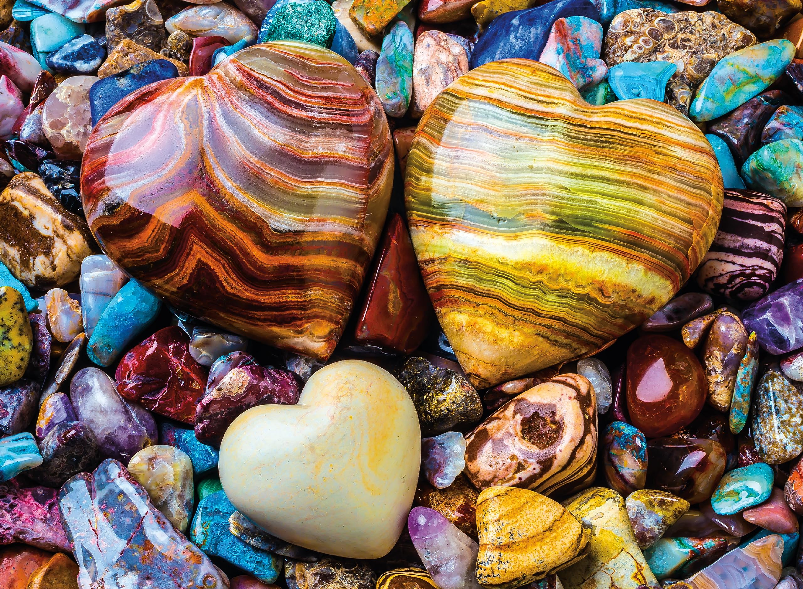 Foto 1 | Rompecabezas Ceaco Heart Stones 300 Piezas Que Ahorra Espacio - Venta Internacional.
